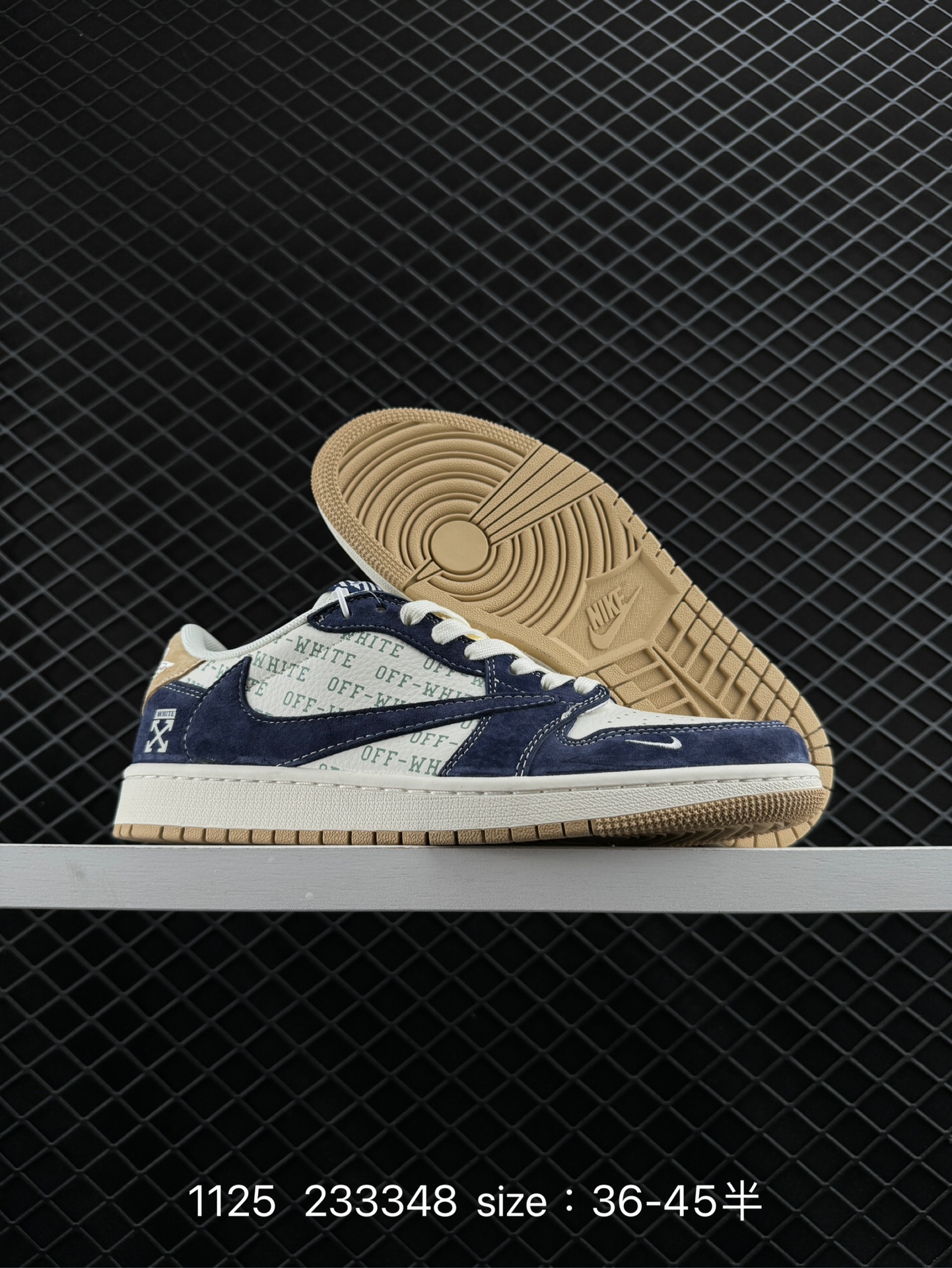 fragment design x Travis Scott x Nike Air Jordan 1 Low OG SP”Black/Green Toe“